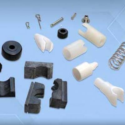 Spare parts for rinsing machine
